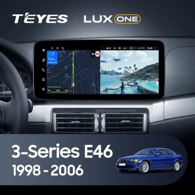 Штатная магнитола Teyes LUX ONE 6/128 BMW 3 серии E46 (1998-2006) Universal