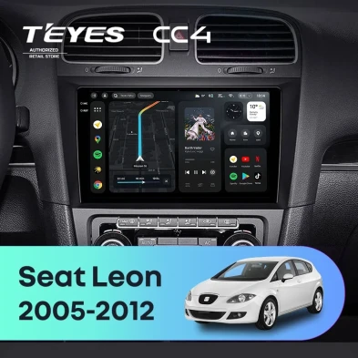 Штатная магнитола Teyes CC4 6/64 Seat Leon (2005-2012)