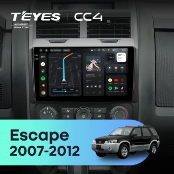 Штатная магнитола Teyes CC4 8/128 Ford Escape (2007-2012) F2