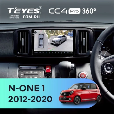 Штатная магнитола Teyes CC4 Pro 360 12/256 Honda N-ONE 1 (2012-2020)