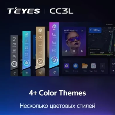 Штатная магнитола Teyes CC3L 4/64 Toyota Land Cruiser Prado 250 (2024-2026)