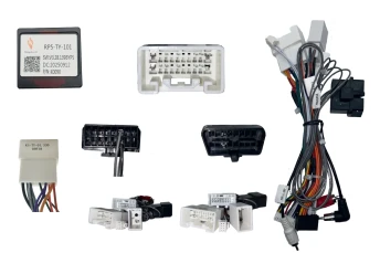 Комплект проводов для установки в Toyota (2003-2013) (осн, ант, м/руль, CAN, AMP) XP OBD2 для подключения Android ГУ