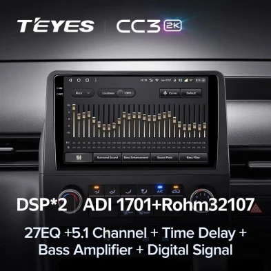 Штатная магнитола Teyes CC3 2K 4/32 Hyundai Staria H1 (2021-2023)