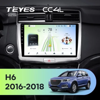 Штатная магнитола Teyes CC4L 6/64 Haval H6 (2016-2018)