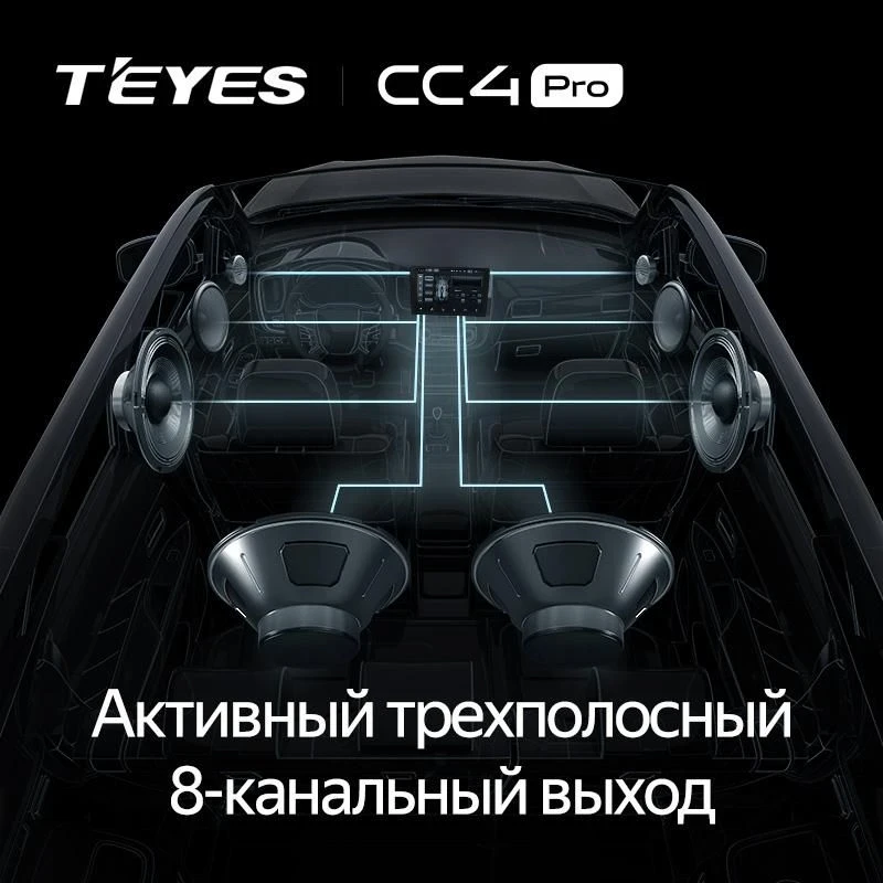 Штатная магнитола Teyes CC4 Pro 12/256 Hyundai i10 (2007-2013)