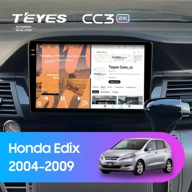 Штатная магнитола Teyes CC3 2K 360 6/128 Honda Edix (2004-2009)