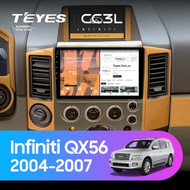 Штатная магнитола Teyes CC3L 4/64 Infiniti QX56 (2004-2007)