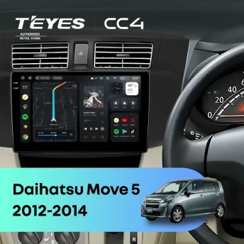 Штатная магнитола Teyes CC4 6/64 Daihatsu Move 5 (2012-2014)