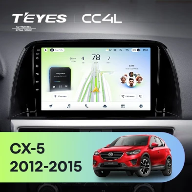 Штатная магнитола Teyes CC4L 6/64 Mazda CX-5 (2012-2015) Тип-B