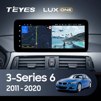 Штатная магнитола Teyes LUX ONE 4/64 BMW 3-Series 6 F30 F31 (NBT) (2011-2020) Universal