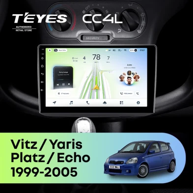 Штатная магнитола Teyes CC4L 6/64 Toyota Echo (1999-2005) F1