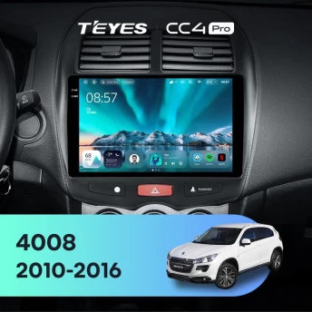 Штатная магнитола Teyes CC4 Pro 12/256 Peugeot 4008 (2010-2016) Тип-A