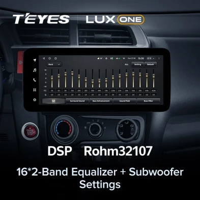 Штатная магнитола Teyes LUX ONE 6/128 Honda Fit 3 GP GK (2013-2020)