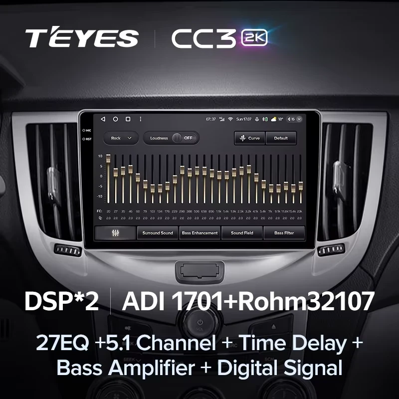 Штатная магнитола Teyes CC3 2K 6/128 Chery M11 A3 (2008-2015)