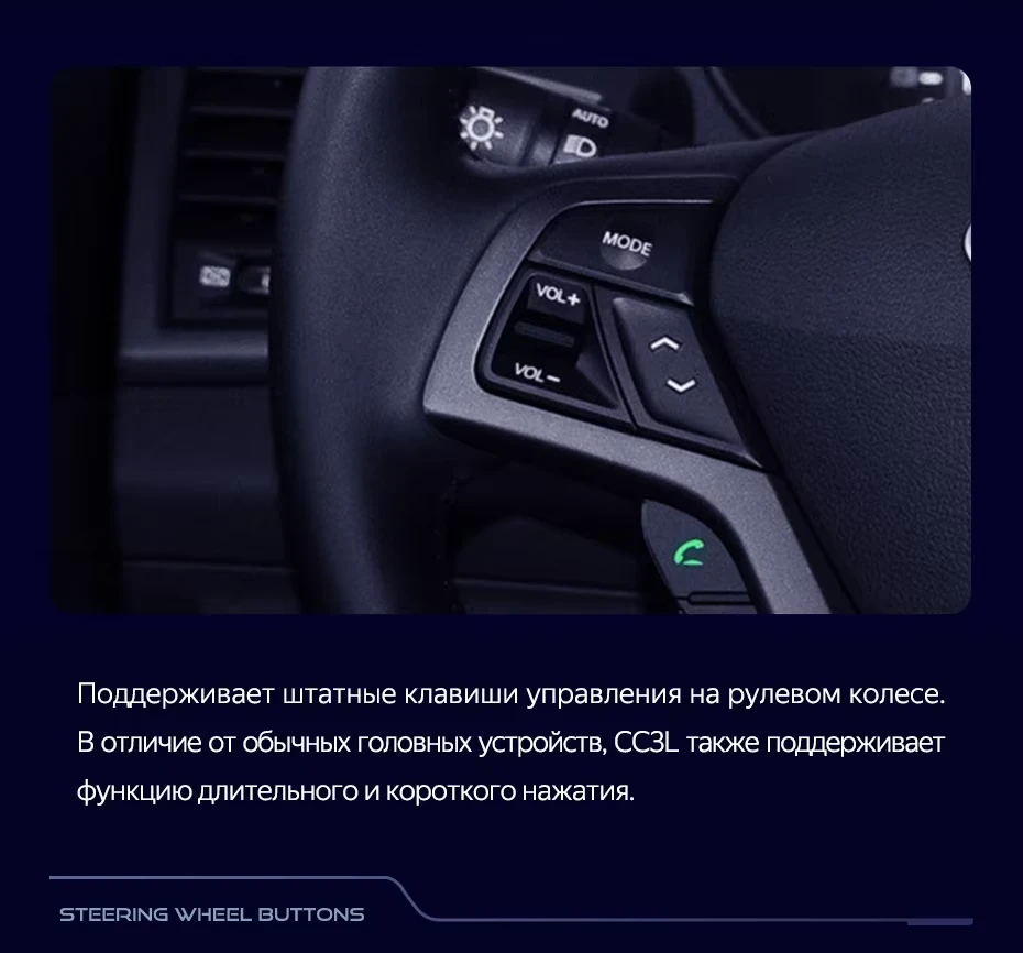 Штатная магнитола Teyes CC3L 4/32 Hyundai Veloster FS (2011-2017) Тип-A