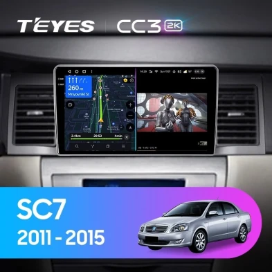 Штатная магнитола Teyes CC3 2K 4/32 Geely SC7 (2011-2015)