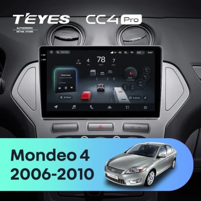 Штатная магнитола Teyes CC4 Pro 8/128 Ford Mondeo 4 (2006-2010)