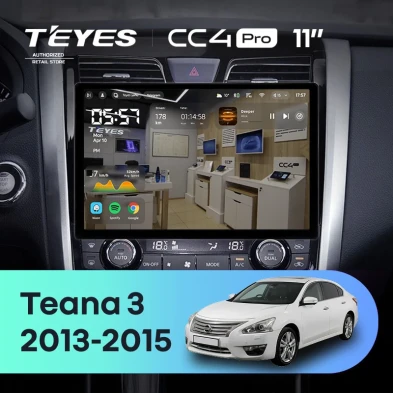 Штатная магнитола Teyes CC4 Pro 12/256 Nissan Teana J33 (2013-2015) Тип-B (11")