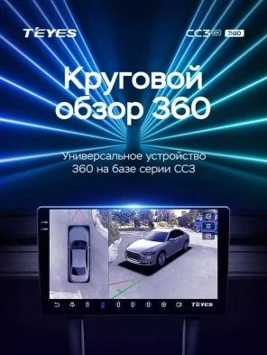 Штатная магнитола Teyes CC3 2K 360 6/128 Peugeot 4008 (2010-2016) Тип-A